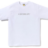 Bape Honeycomb Camo Busy Works White Tee