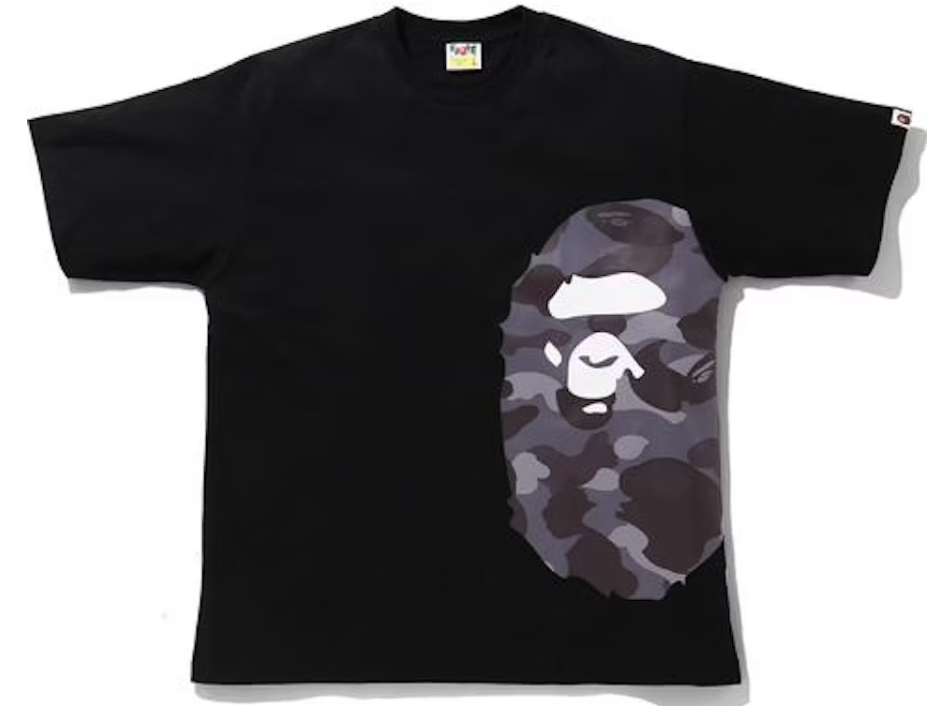 Bape black camo shirt on sale