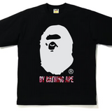 Bape ABC Pink Camo By Bathing Ape White Ape Black Tee