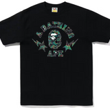 Bape Thermography Polygon College Black Tee