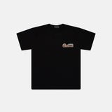 Outlined SS25 Retro Orange Tee Black
