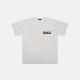 Outlined SS25 Retro Orange Tee White