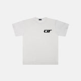 Outlined SS25 Racer Tee White