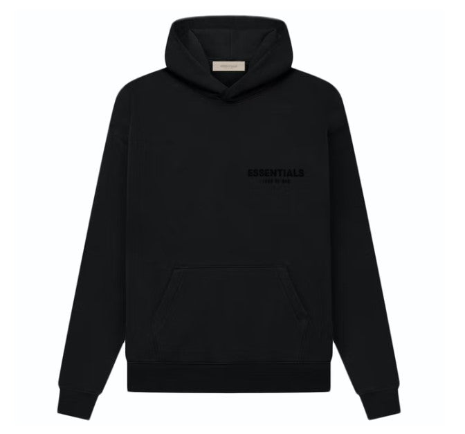 Fog Essentials Stretch Limo Hoodie Black (ss22) – Outlined