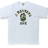 Bape ABC Camo College White Tee