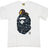 Bape Ape Head x Baby Milo White Tee