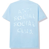 Anti Social Social Club Partly Cloudy Tee Blue