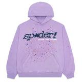 Sp5der Worldwide Acai Hoodie Purple