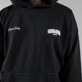 FNF Drop Shoulder French Terry Hoodie Black