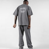 The Takeover French Terry T-Shirt Washed Grey