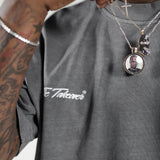 The Takeover French Terry T-Shirt Washed Grey