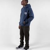 The Takeover Drop Shoulder French Terry Hoodie Washed Navy