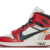 [PREOWNED] Size 10 Air Jordan 1 High OG Off White "Chicago"