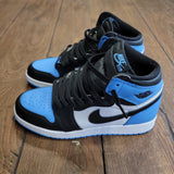 [PREOWNED] Size 7Y Air Jordan 1 Retro High OG "UNC Toe" GS