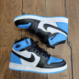 [PREOWNED] Size 7Y Air Jordan 1 Retro High OG "UNC Toe" GS