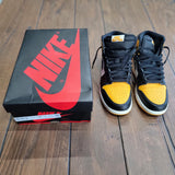 [PREOWNED] Size 7Y Air Jordan 1 Retro High OG "Taxi" GS