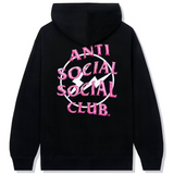 Anti Social Social Club Fragment Precious Petals Pink Black Hoodie