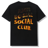 Anti Social Social Club A Fire Inside Black Tee