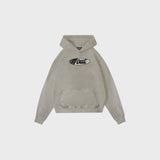 OUT Ball of Yarn Drop Shoulder Hoodie Apricot