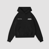 FNF Drop Shoulder French Terry Hoodie Black