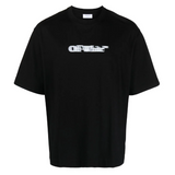 Off-White Blurred Logo T-Shirt Black