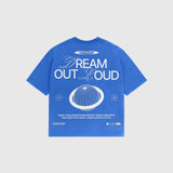 OUT SS26 Dream Out Loud T-Shirt Sky Blue