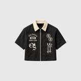 OUT FW26 Society Athletic Club Short Sleeve Collared Shirt