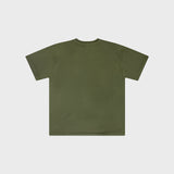 OUT Classic Logo T-Shirt Vintage Olive