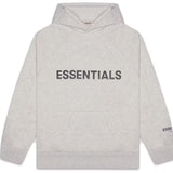 FOG Essentials FW20 3D Applique Pullover Hoodie "Heather Oatmeal"
