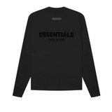 FOG Essentials SS22 Stretch Limo L/S Tee Black