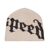 Godspeed OG Logo Studded Beanie Bone
