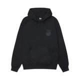 Stussy 8 Ball Pigment Dyed Hoodie Black