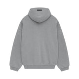 FOG Essentials Fleece FW24 Slate Hoodie Dark Heather