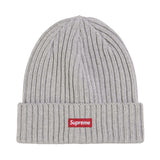 Supreme Overdyed Beanie (SS26) Heather Grey
