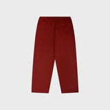 OUT Floral Open Bottom Sweatpants Vintage Blood Red