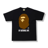 Bape By Bathing Ape Original Brown Black Tee