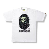 Bape Space Camo By Bathing Ape White Tee