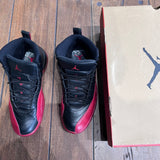 [PREOWNED] Size 10.5 Air Jordan 12 "Flu Game" 2016