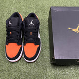 [PREOWNED] Size 5.5Y Air Jordan 1 Low "Shattered Backboard" GS