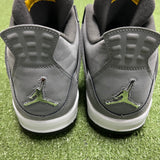 [PREOWNED] Size 13 Air Jordan 4 Retro "Cool Grey"
