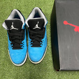 [PREOWNED] Size 8 Air Jordan 3 Retro "Powder Blue"