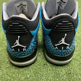 [PREOWNED] Size 8 Air Jordan 3 Retro "Powder Blue"