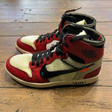 [PREOWNED] Size 10 Air Jordan 1 High OG Off White "Chicago"