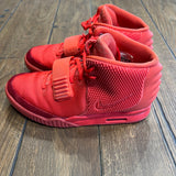 [PREOWNED] Size 9.5 Nike Air Yeezy 2 SP "Red October"