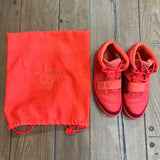 [PREOWNED] Size 9.5 Nike Air Yeezy 2 SP "Red October"