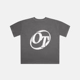 Shattered Logo T-Shirt Vintage Grey