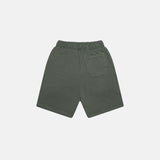 Shattered Logo French Terry Shorts Forest Green