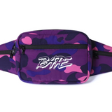 Bape FW19 Purple Camo Waist Bag