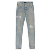 Amiri Paint Drip Logo Straight-Fit Jeans