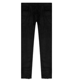 Purple Brand Low Rise Skinny Fit Jeans Black Resin